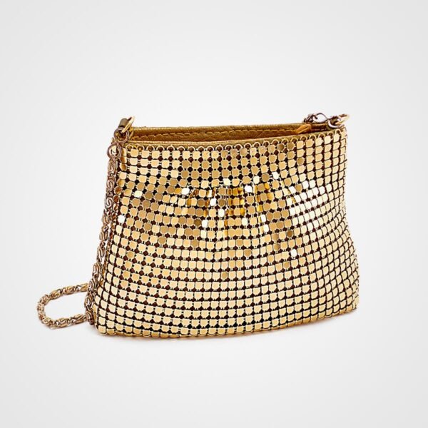 SAKETHAM GOLDEN BAG WITH CHAIN
