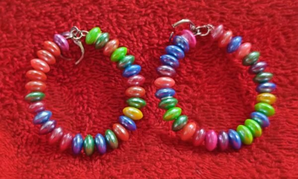 SAKETHAM MULTI COLOUR BEADED EARRING